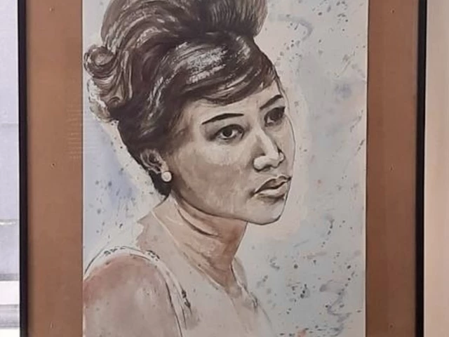 Németh Gyöngyi: Aretha Franklin portréja
